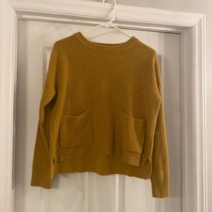 Madewell Mustard yellow sweater